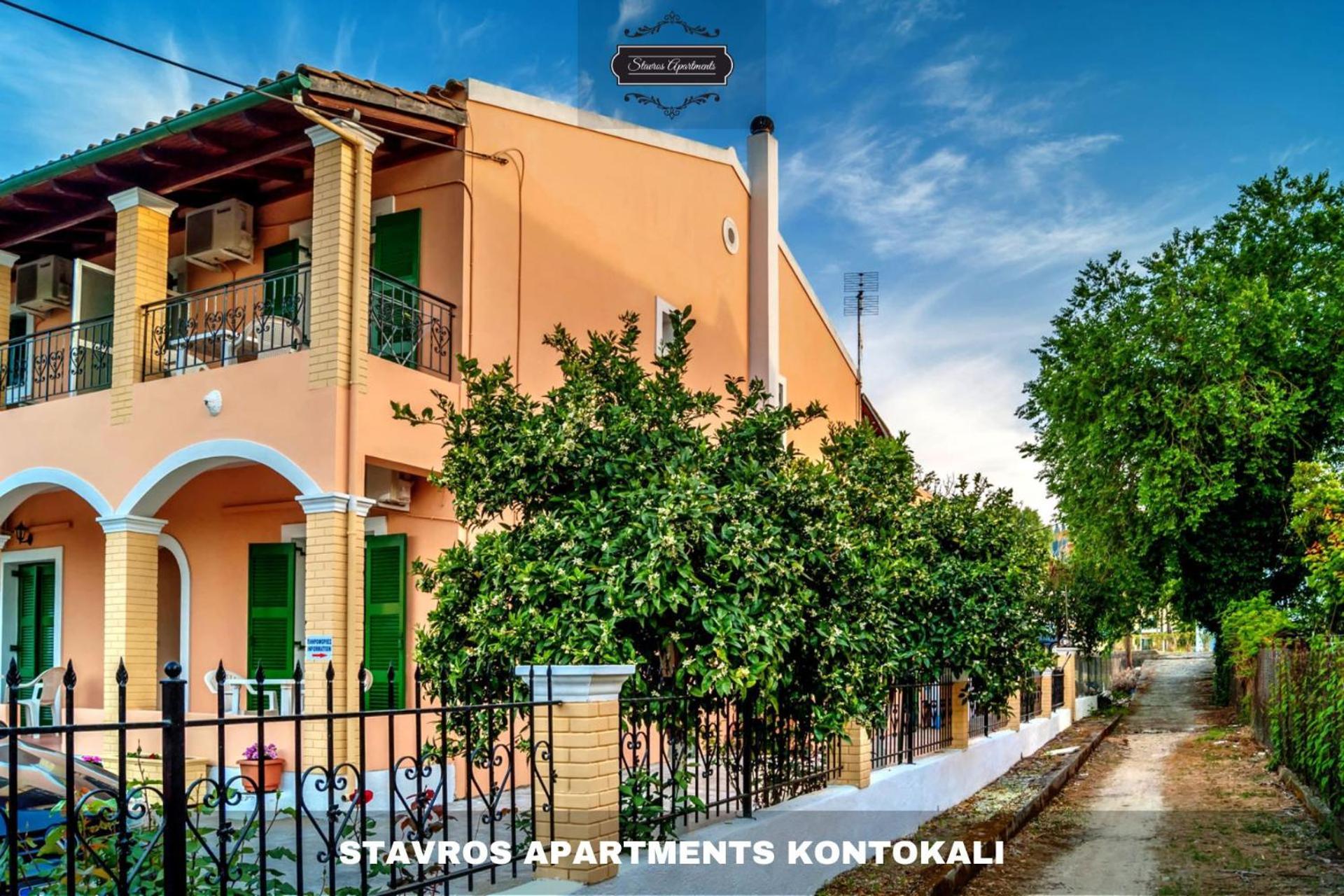 Stavros Apartments Kontokali Next To Gouvia Marina Εξωτερικό φωτογραφία