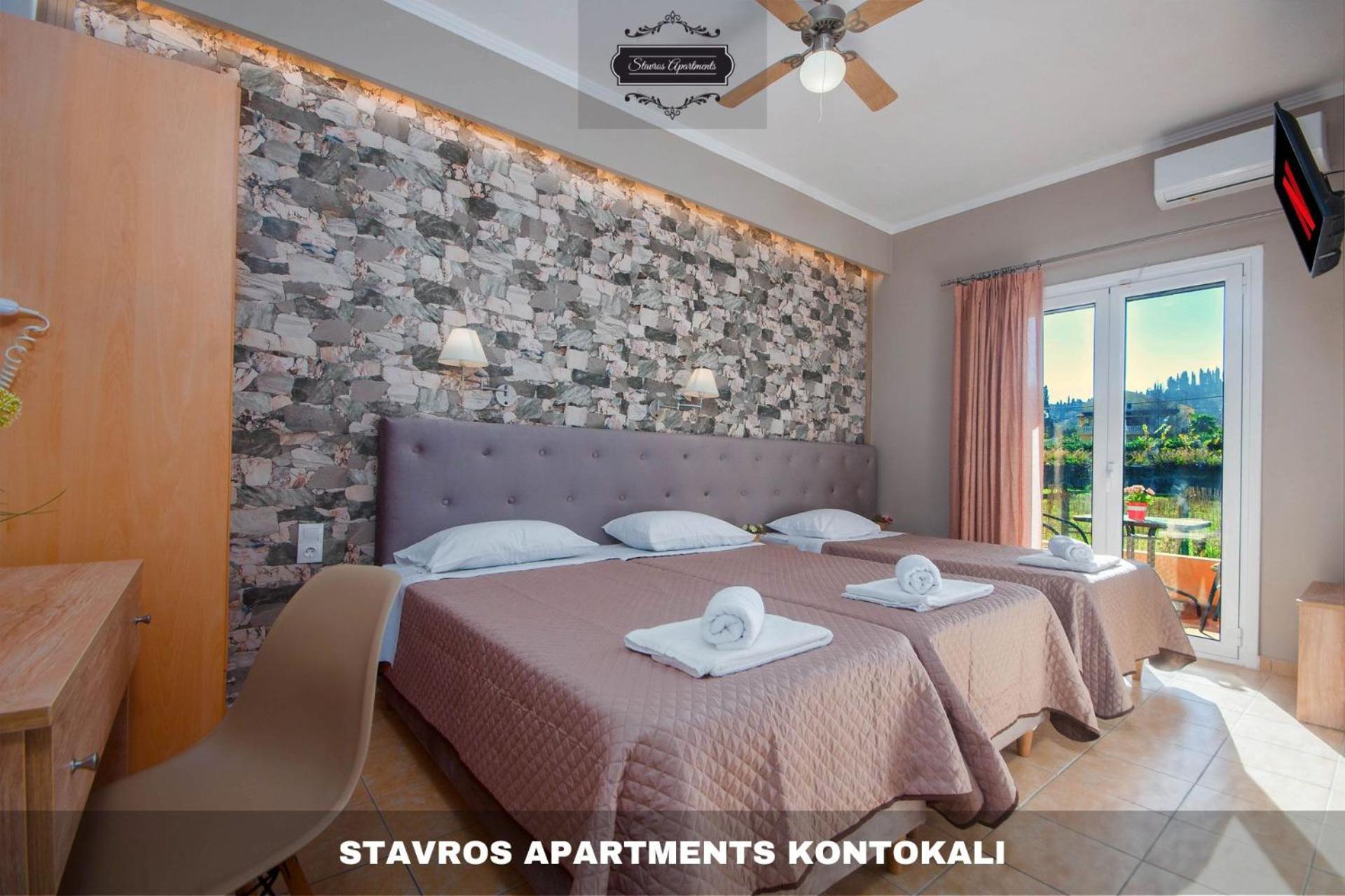 Stavros Apartments Kontokali Next To Gouvia Marina Εξωτερικό φωτογραφία
