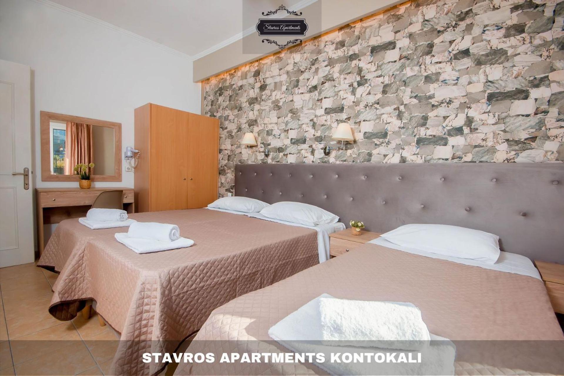 Stavros Apartments Kontokali Next To Gouvia Marina Εξωτερικό φωτογραφία