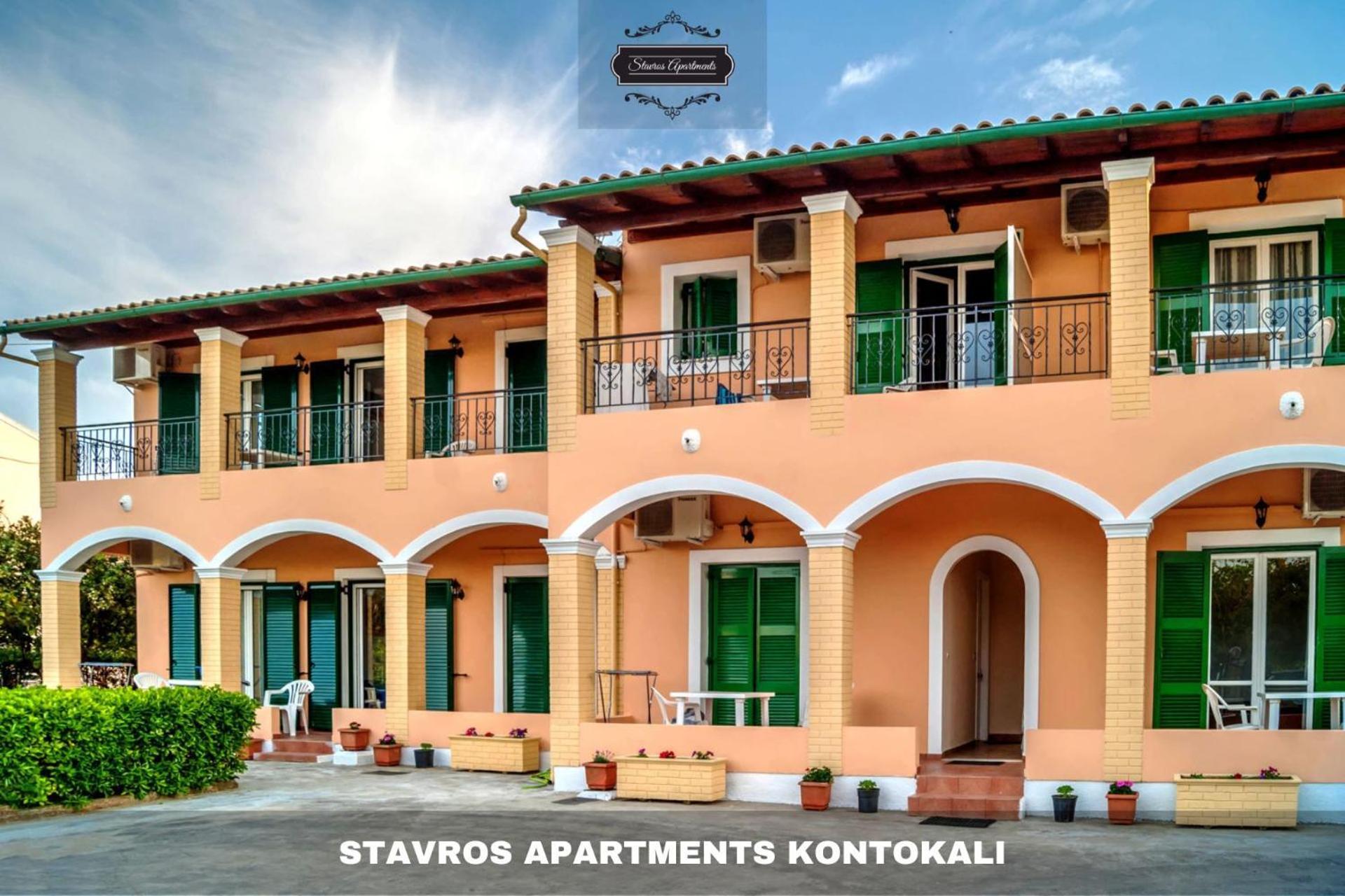 Stavros Apartments Kontokali Next To Gouvia Marina Εξωτερικό φωτογραφία